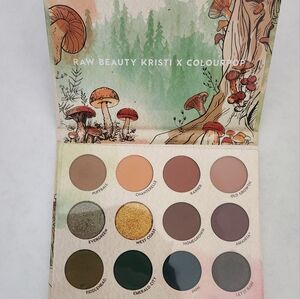 ColourPop x RAW BEAUTY Kristi AT FOREST SIGHT Eyeshadow Palette Matte Shimmer